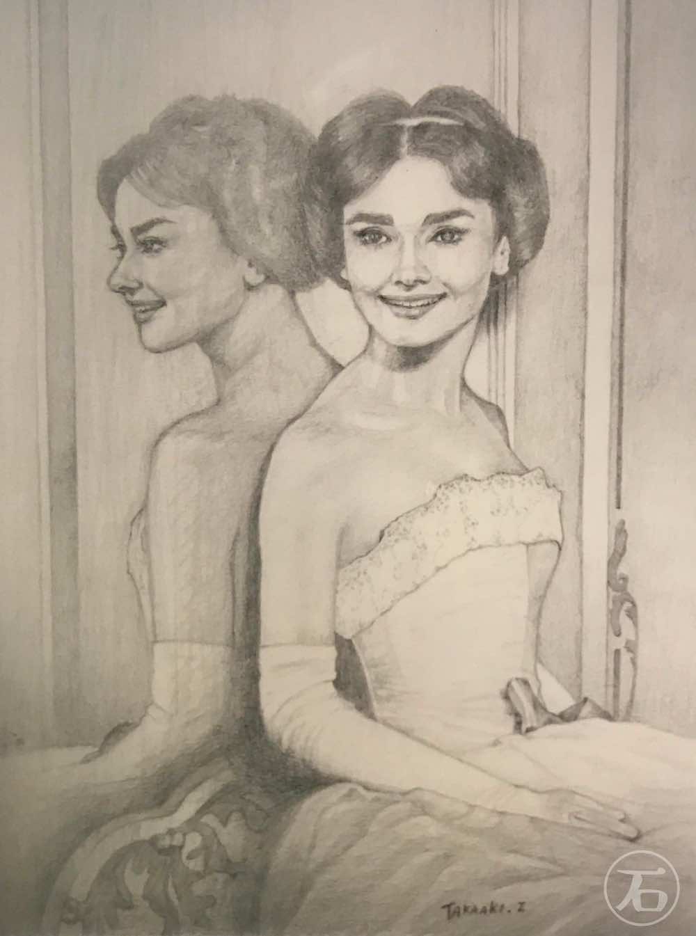 鏡の中の私と私