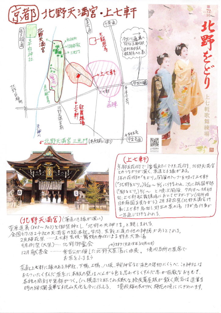 北野天満宮の資料