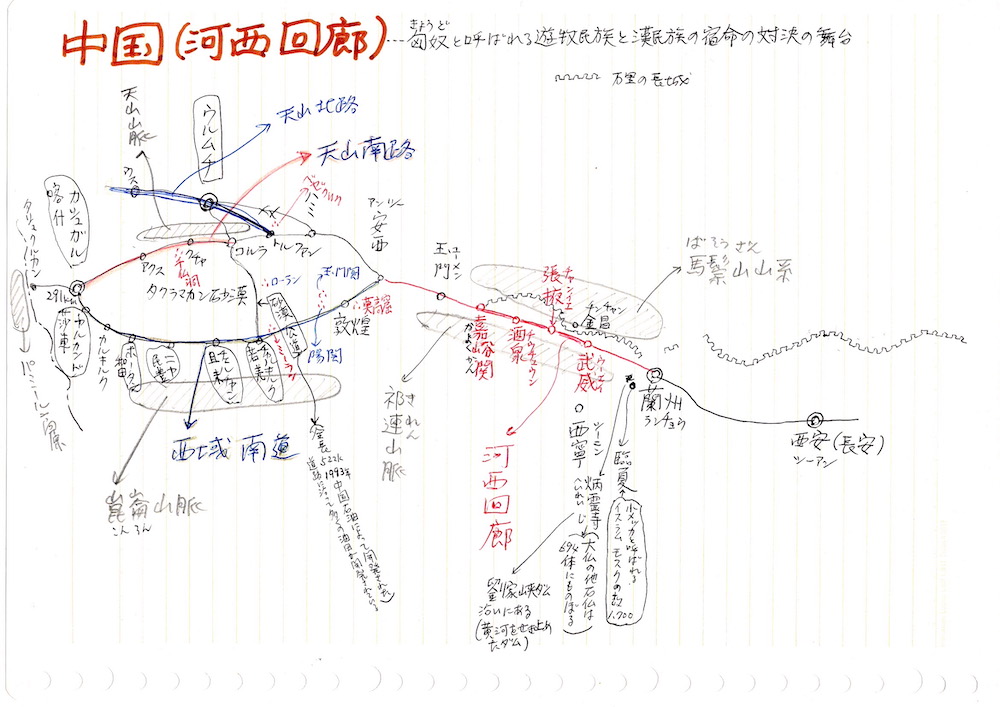 中国河西回廊の資料